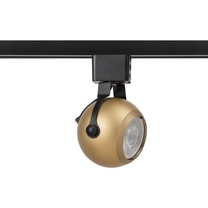Изображение товара Трековый светильник однофазный 220V TR35-GU10 MG под лампу матовое золото Б0053297 ЭРА