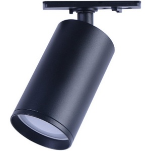 Изображение товара Трековый светильник однофазный 220V TR39-GU10 BK под лампу черный Б0053310 ЭРА