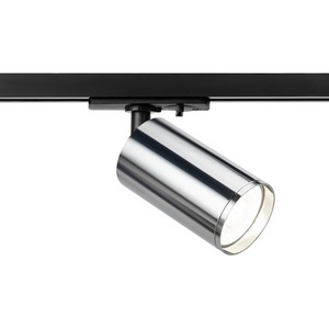 Изображение товара Трековый светильник однофазный 220V TR39-GU10 СН под лампу хром Б0053313 ЭРА