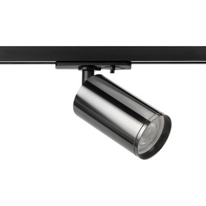 Изображение товара Трековый светильник однофазный 220V TR39-GU10 ВСН под лампу черный хром Б0053314 ЭРА