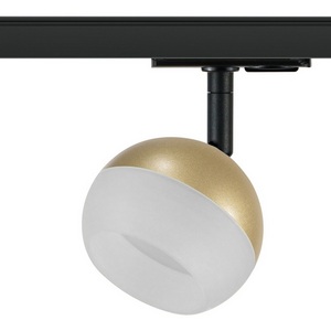 Изображение товара Трековый светильник однофазный 220V TR46 - MG под лампу матовое золото Б0054154 ЭРА GX53