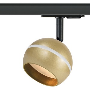 Изображение товара Трековый светильник однофазный 220V TR47 - MG под лампу матовое золото Б0054157 ЭРА GX53