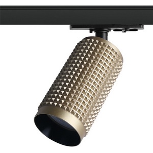 Изображение товара Трековый светильник однофазный 220V TR40-GU10 MG под лампу матовое золото ЭРА Б0054200