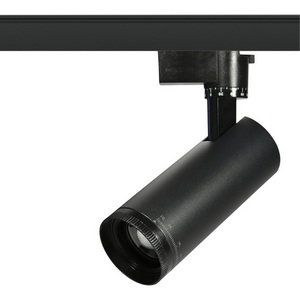 Изображение товара Трековый светильник однофазный 220V TR59 - BK светодиодный 30Вт 3000К черный Б0054447 ЭРА 3030
