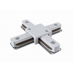 Изображение товара Коннектор X-образный для однофазного шинопровода белый Б0054469 ЭРА TR-1PA-СX-WH