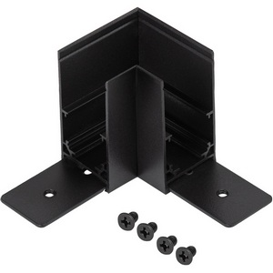 Изображение товара Коннектор угловой для накладного магнитного шинопровода TRM-S20 черный Б0054787 ЭРА Nova TRM-S20-CC-B