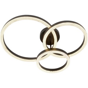 Изображение товара Потолочная люстра на штанге светодиодная с пультом ЭРА Bloom CLL-1-110-RC BK