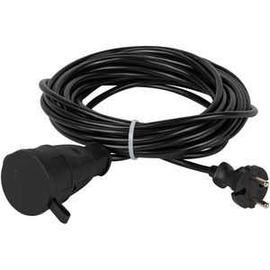 Изображение товара Удлинитель одноместный без заземления 10 метров ЭРА BUH-6-10m