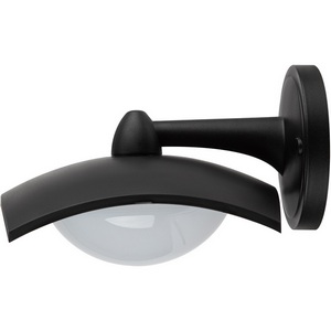 Изображение товара Настенный фонарь уличный IP44 светодиодный ЭРА ДБУ 07-8-004 У1 «Дели 4» черный