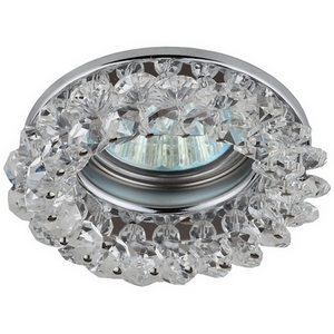 Изображение товара Встраиваемый светильник круглый DK16 CH/WH ЭРА