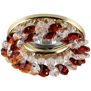 Изображение товара Встраиваемый светильник круглый DK16 GD/WH/T ЭРА