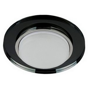 Изображение товара Встраиваемый светильник круглый DK80 BK ЭРА
