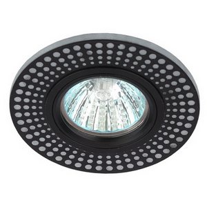 Изображение товара Встраиваемый светильник круглый светодиодный DK LD41 WH/BK ЭРА