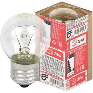 Изображение товара Лампочка накаливания E27 40W ЭРА ДШ 230-40-1