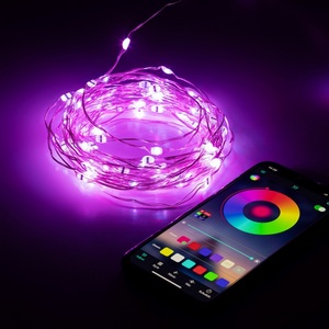 Изображение товара Светодиодная гирлянда Нить с управлением смартфоном 10м RGB ЭРА ЕGNIG - PU-1