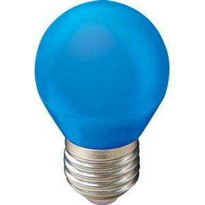 Изображение товара Лампочка светодиодная синяя для Белт-лайт E27 1W ЭРА ERABL45-E27