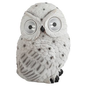 Изображение товара Газонная световая фигура светодиодная на солнечных батареях Полярная ЭРА сова ERAFYS01-09