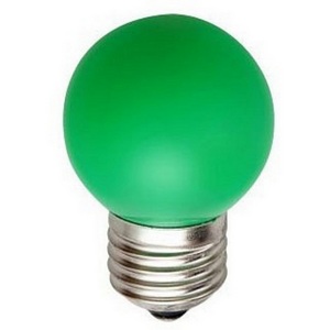 Изображение товара Лампочка светодиодная зеленая для Белт-лайт E27 1W ЭРА ERAGL45-E27