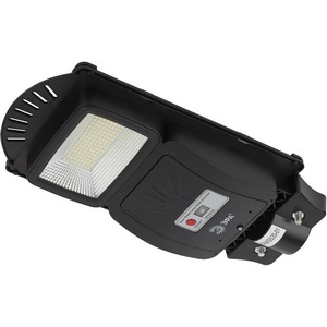 Изображение товара Уличный консольный светильник IP65 светодиодный на солнечных батареях с пультом и датчиком движения ЭРА ERAKSS20-01