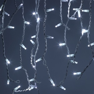 Изображение товара Гирлянда светодиодная Бахрома 2x0,7 м холодный белый свет ЭРА ERAPS-BK1