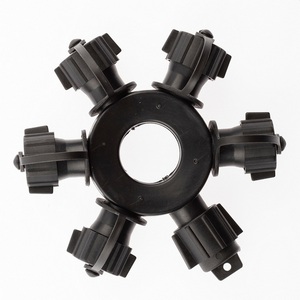 Изображение товара Разветвитель для гирлянд круговой 6 гнезд (черный) ЭРА ERAPS-OR