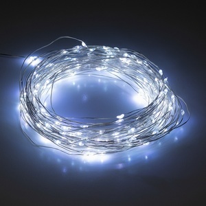 Изображение товара Садовая гирлянда светодиодная на солнечной батарее Нить холодный свет 21,9 м ЭРА ERASF22-17