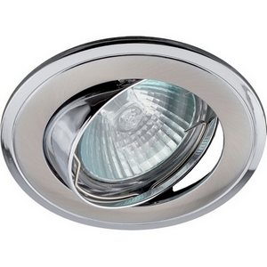 Изображение товара Встраиваемый светильник круглый KL22 А SN/CH ЭРА