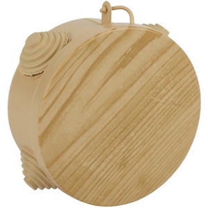 Изображение товара Коробка разветвительная открытой установки (сосна) ЭРА KOR-65-40-4g-P