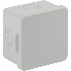 Изображение товара Коробка разветвительная открытой установки (серый) IP54 ЭРА KOR-65-65-50-4