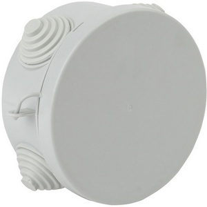 Изображение товара Коробка разветвительная открытой установки (серый) IP54 ЭРА KOR-85-40-4g