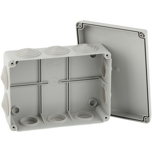 Изображение товара Коробка разветвительная открытой установки (серый) IP55 ЭРА KORv-190-140-70-10g
