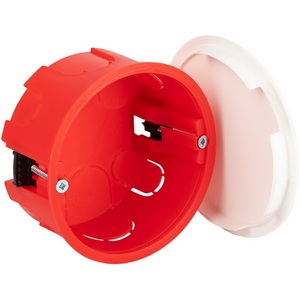 Изображение товара Коробка монтажная скрытой установки (оранжевый) ЭРА KRP-80-40