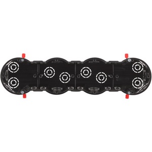 Изображение товара Коробка монтажная (черный) IP20 ЭРА KUP-4-70-45