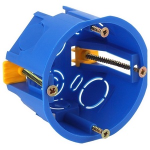 Изображение товара Коробка монтажная (синий) IP20 ЭРА KUP-68-45-blue