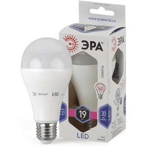 Изображение товара Лампочка светодиодная E27 19W ЭРА LED A65-19W-860-E27