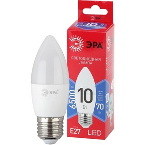 Изображение товара Лампочка светодиодная E27 10W ЭРА LED B35-10W-865-E27 R