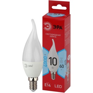 Изображение товара Лампочка светодиодная E14 10W ЭРА LED BXS-10W-840-E14 R