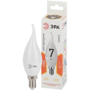 Изображение товара Лампочка светодиодная E14 7W ЭРА LED BXS-7W-827-E14