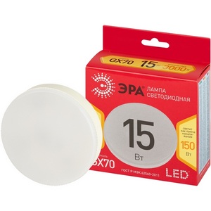 Изображение товара Лампочка светодиодная GX70 15W ЭРА LED GX-15W-830-GX70 R