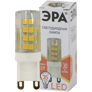 Изображение товара Лампочка светодиодная G9 3,5W ЭРА LED JCD-3,5W-CER-827-G9