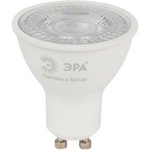 Изображение товара Лампочка светодиодная GU10 8W ЭРА LED Lense MR16-8W-827-GU10