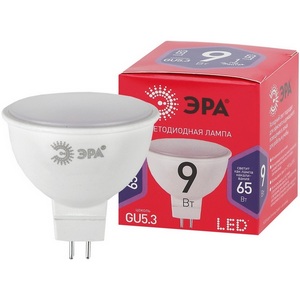 Изображение товара Лампочка светодиодная GU5.3 9W ЭРА LED MR16-9W-865-GU5.3 R