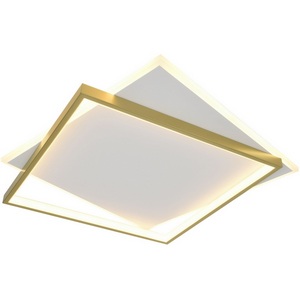 Изображение товара Потолочный светильник светодиодный с пультом ЭРА Lima CLL-1-82-RC WH+GD