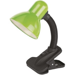 Изображение товара Офисная настольная лампа на прищепке ЭРА N-212-Е27-40W-GR