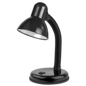 Изображение товара Настольная лампа для детской с выключателем ЭРА N-120-E27-40W-BK