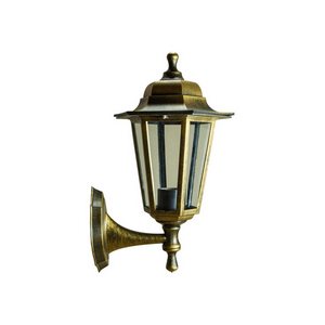 Изображение товара Настенный уличный фонарь НБУ 06-60-001 бронза, прозрачное стекло IP44 ЭРА Леда1 бронза