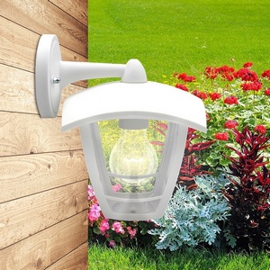 Изображение товара Настенный фонарь уличный IP44 ЭРА НБУ 07-40-002 «Дели 2» белый