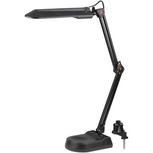 Изображение товара Настольная лампа светодиодная на струбцине для школьника с выключателем ЭРА NL-202-G23-11W-BK
