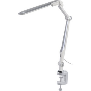 Изображение товара Офисная настольная лампа led на струбцине с регулировкой цветовой температуры и яркости ЭРА NLED-496-12W-S