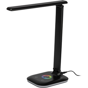 Изображение товара Офисная настольная лампа светодиодная складная с регулировкой цветовой температуры яркости и ночным режимом ЭРА NLED-502-11W-BK